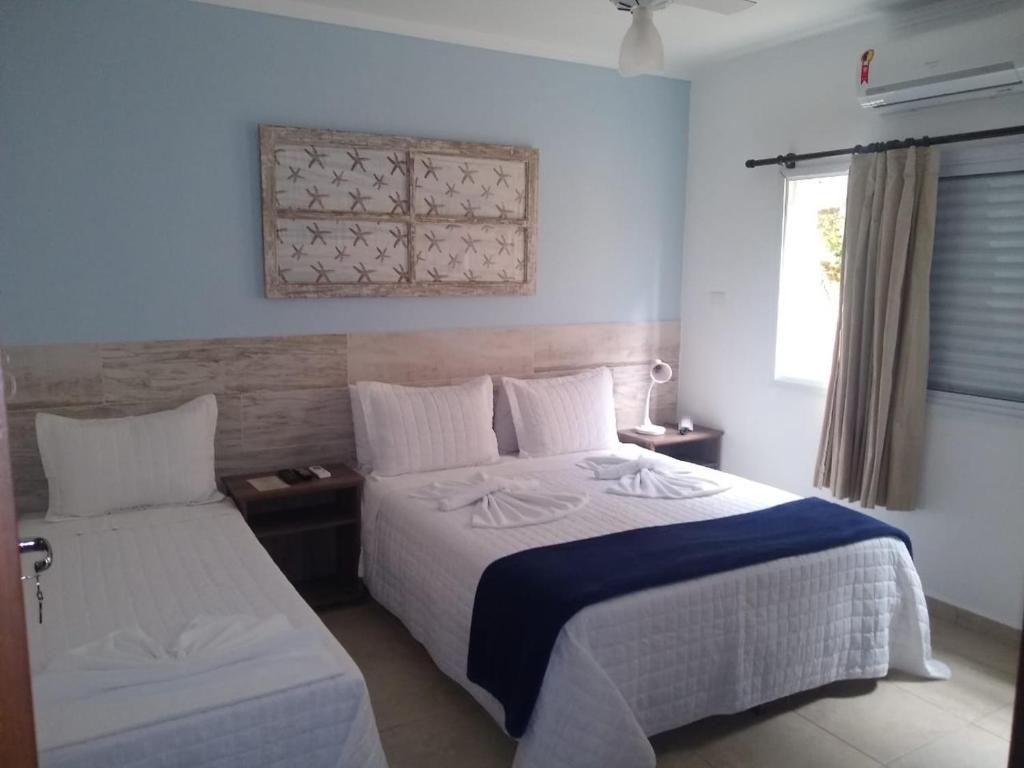 Quarto Triplo - Hotel Casarão Pitangueiras